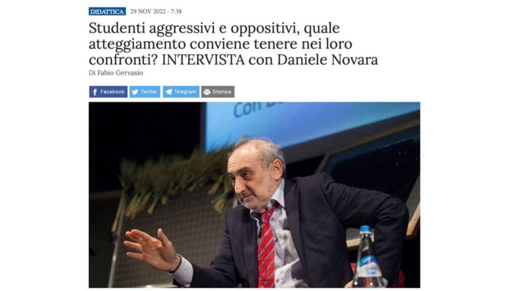 Studenti aggressivi e oppositivi