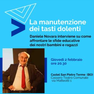 Incontro con Daniele Novara a Castel San Pietro Terme, giovedì 2 febbraio 2023 alle 20.30