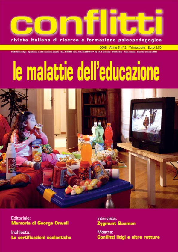 Copertina Conflitti n.2-5, 2006