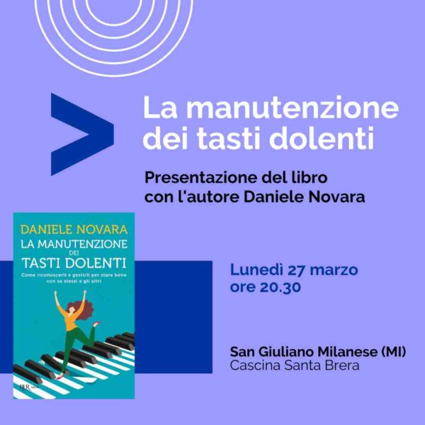 Incontro con Daniele Novara a San Giuliano Milanese, lunedì 27 marzo alle 20.30