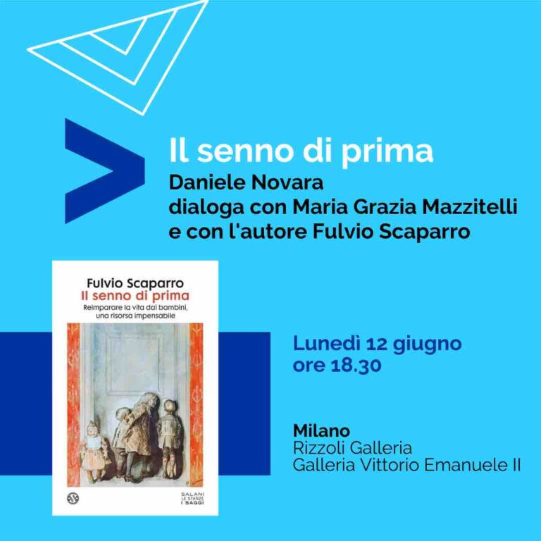 Daniele Novara interviene alla presentazione