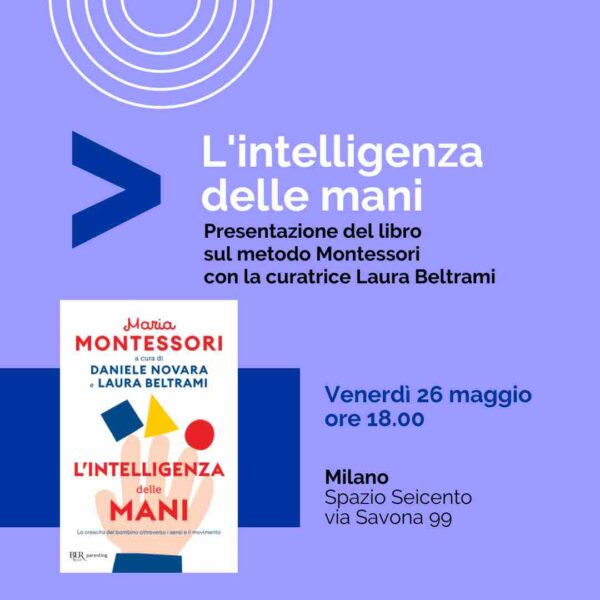 Beltrami a Milano per l'intelligenza della mani, venerdì 26 maggio 2023