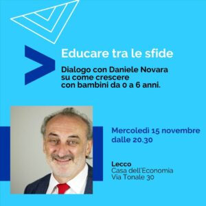 Appuntamento con Daniele Novara a Codogno, martedì 28 novembre 2023 alle 20.45