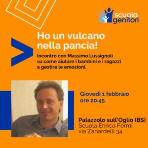 Scuola Genitori di Palazzolo sull'Oglio con Massimo Lussignoli, 1 febbraio 2024