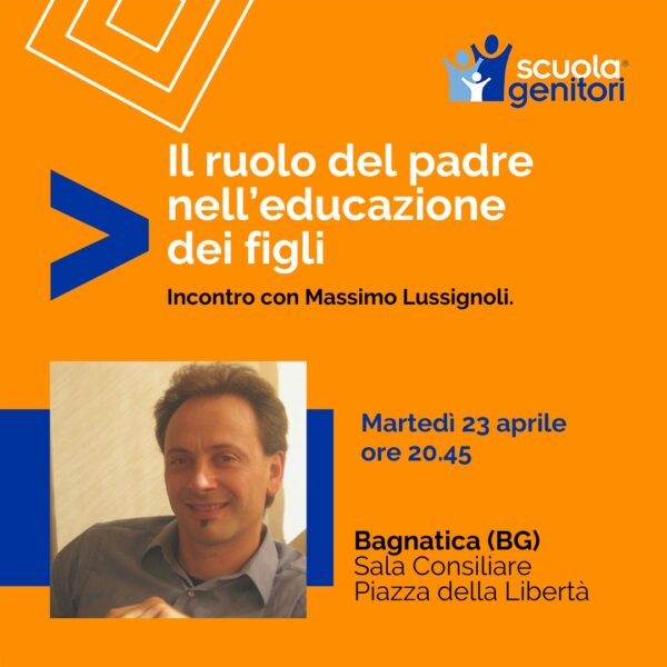 Massimo Lussignoli alla Scuola Genitori di Bagnatica, 23 aprile 2024