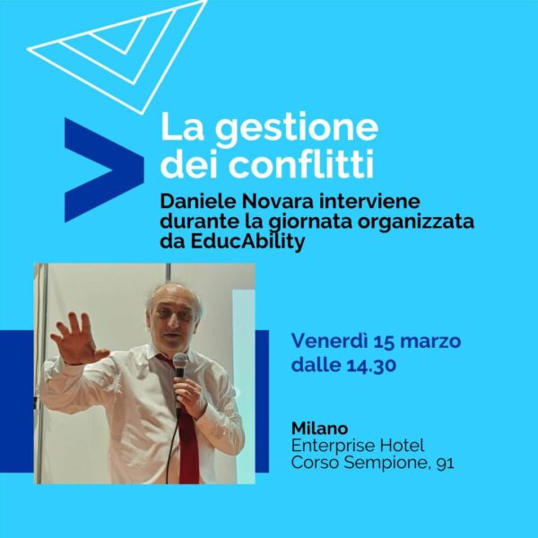 Daniele Novara a Milano per Educability 2024