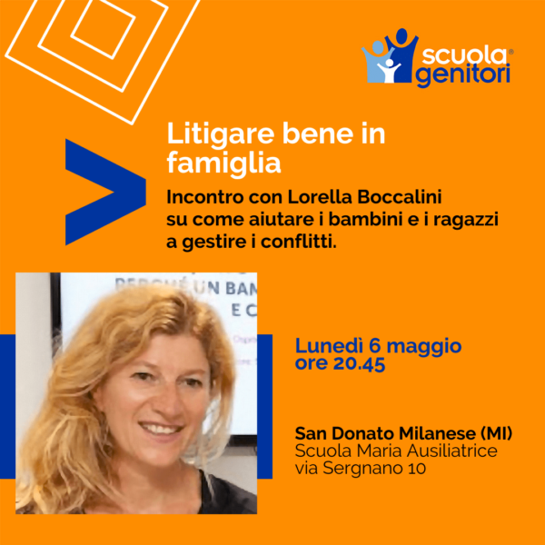 Lorella Boccalini Scuola Genitori San Donato 6 maggio 2024