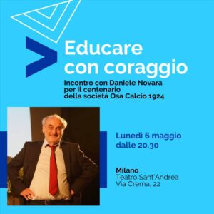 Incontro con Daniele Novara a Milano, 6 maggio 2024