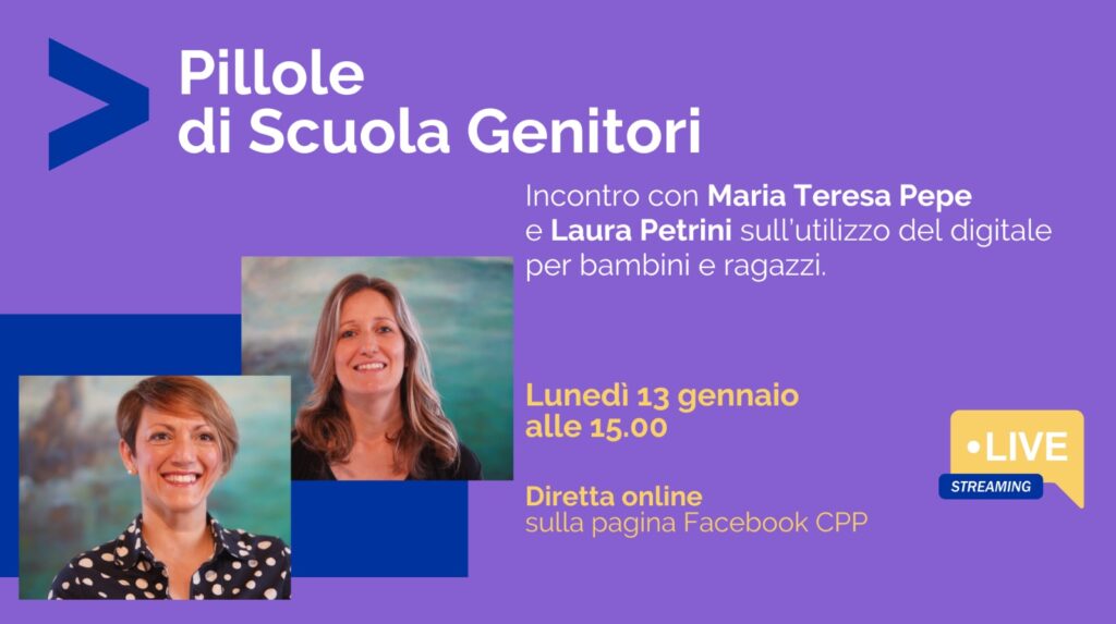 Diretta Facebook Scuola Genitori 13 gennaio 2025