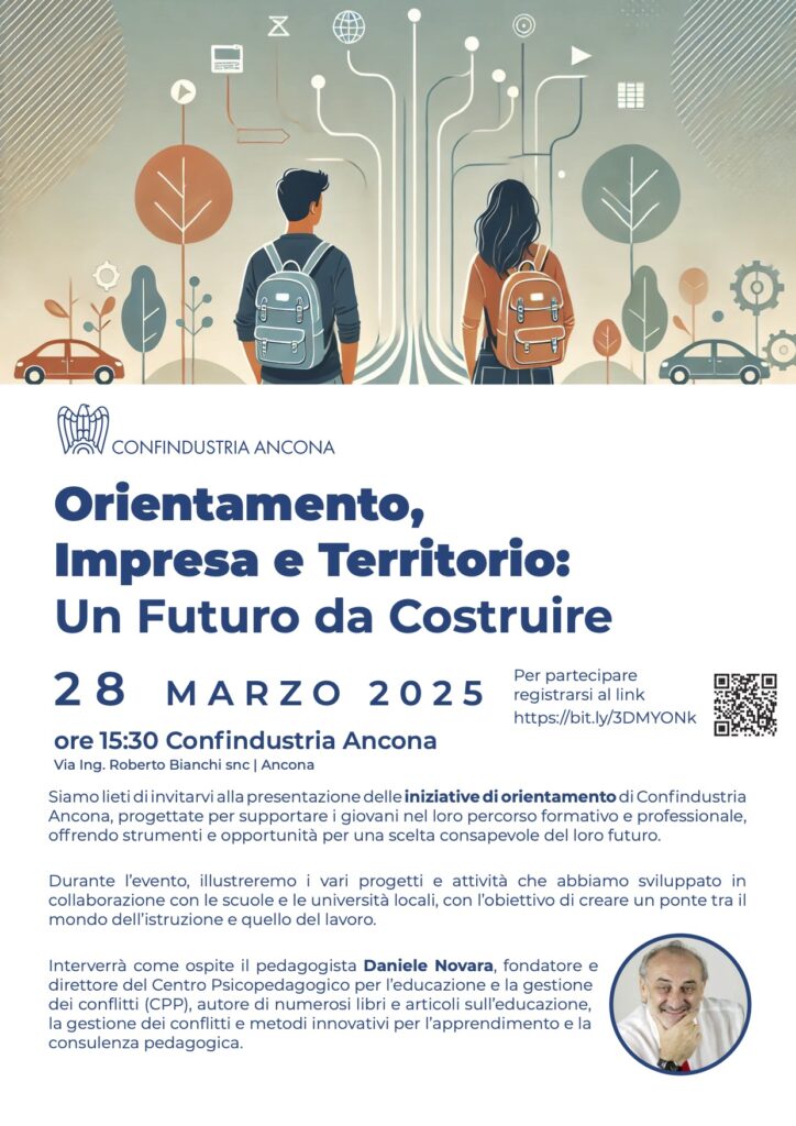 Daniele Novara a Ancona Confindustria 28 marzo 2025