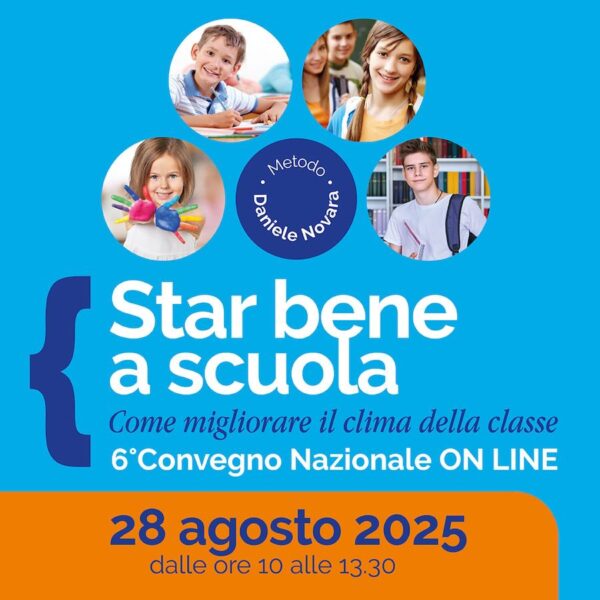 Convegno online del CPP per il mondo della scuola: strategie pratiche per migliorare il clima della classe, favorire il gruppo e sostenere la motivazione degli alunni. Con Daniele Novara, Raffaele Mantegazza insieme allo Staff Formatrici CPP
