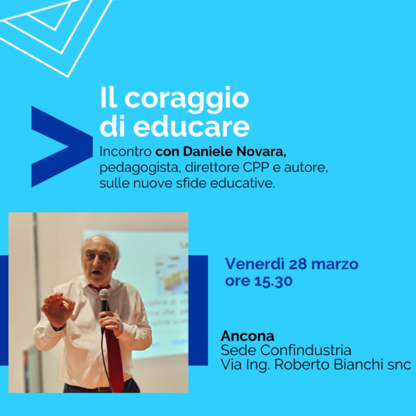 Daniele Novara ad Ancona nelle sede di Confindustria