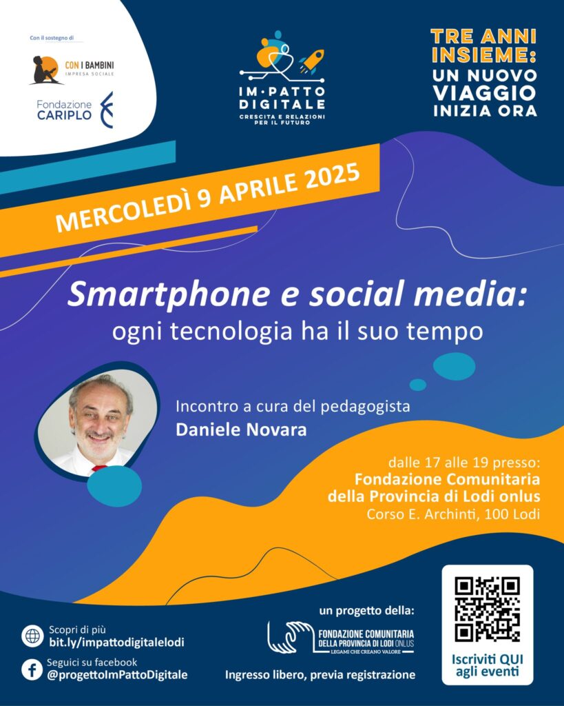 Daniele Novara Lodi, 9 aprile 2025
