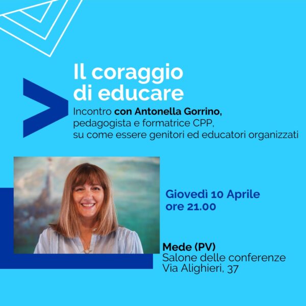 Incontro con Antonella Gorrino a Mede (PV) giovedì 10 aprile 2025