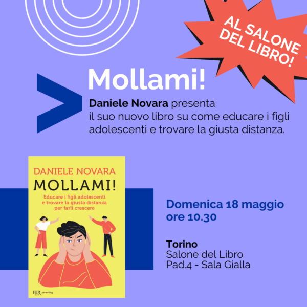Daniele Novara al Salone del Libro