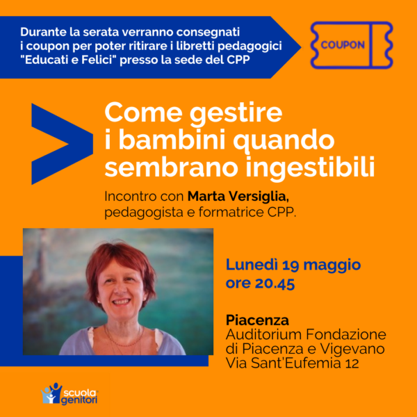 Scuola Genitori di Piacenza - Marta Versiglia