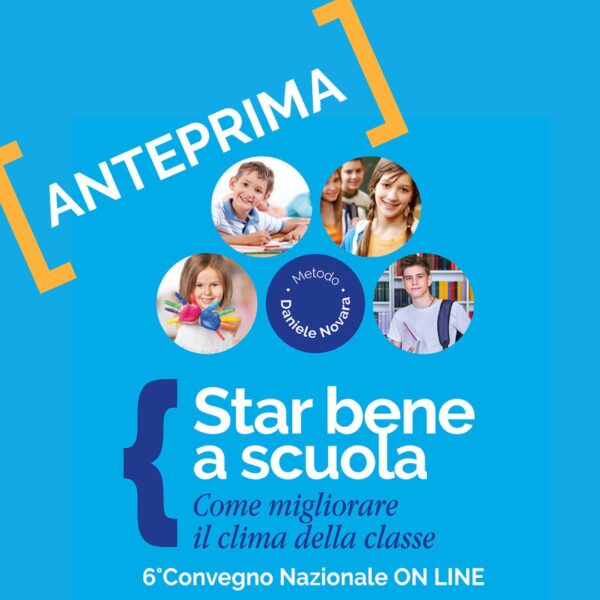 Partecipa all'anteprima del convegno Star Bene a Scuola