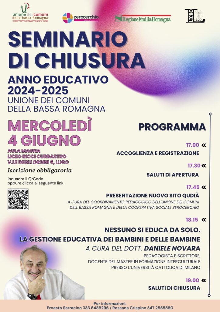 Daniele Novara a Lugo, 4 giugno 2025