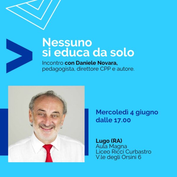 Daniele Novara a Lugo, 4 giugno 2025
