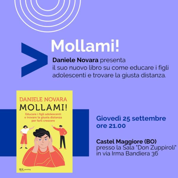 Daniele Novara a Castel Maggiore 25 settembre 2025