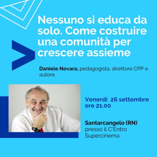 Il pedagogista Daniele Novara inaugura la nuova stagione della Cet con una riflessione sul valore delle comunità educanti e la programmazione 2025-2026.