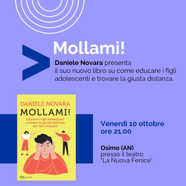Daniele Novara a Osimo, 10 ottobre 2025
