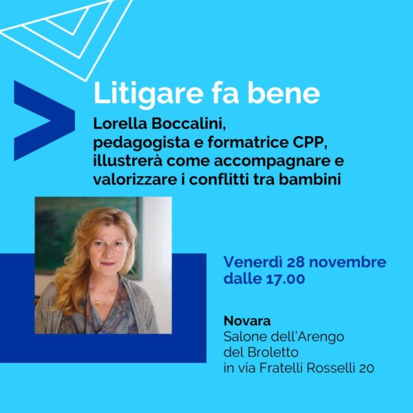 Lorella Boccalini convegno Litigare fa bene a Novara, 28 novembre 2025