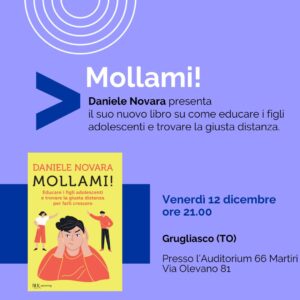 Daniele Novara a Grugliasco (TO), venerdì 12 dicembre 2025