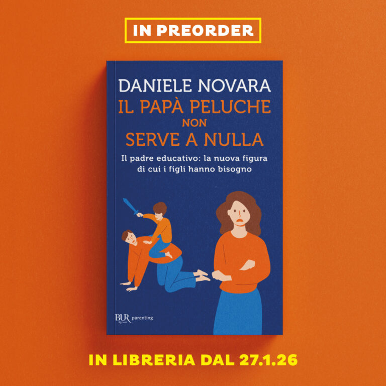 Il papà peluche non serve a nulla, il novo libro di Daniele Novara 2026