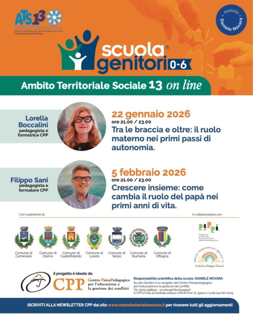 Scuola Genitori di Osimo 2026