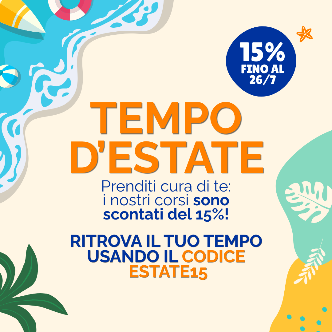 Tempo d'estate - Offerta corsi 2026