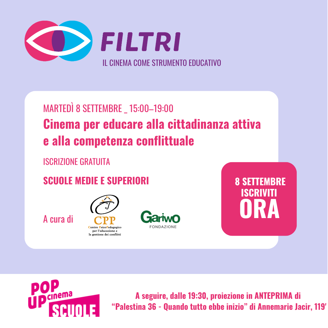 Cinema per educare alla cittadinanza attiva e alla competenza conflittuale